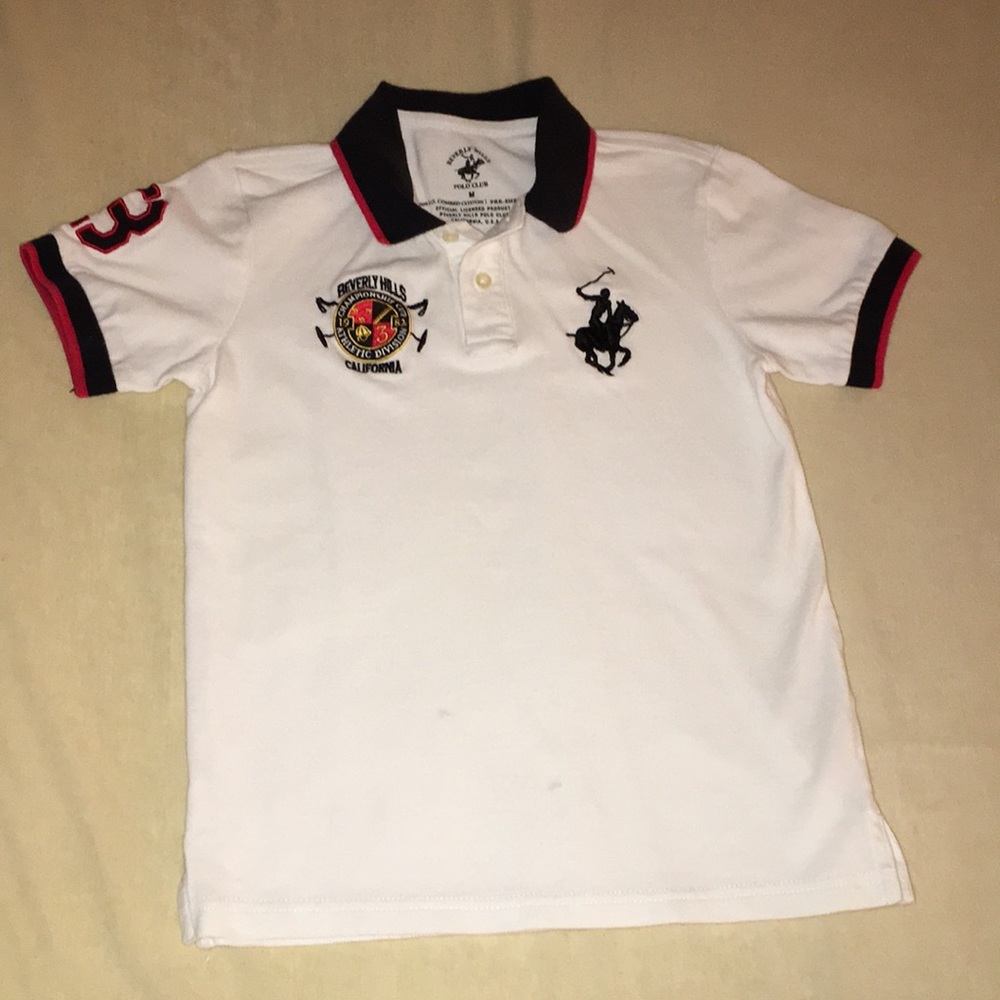 Beverly Hills Polo Club  “Athletic Division, Championship Cup 1982” Boy’s Shirt